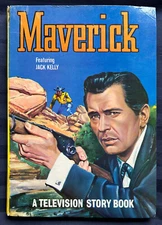 Maverick A Televsion Story Book Hardcover 1962