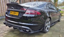 For Jaguar XF XFS XFR XFRS 08-15 Yr Latest VR Carbon Rear Diffuser Valance