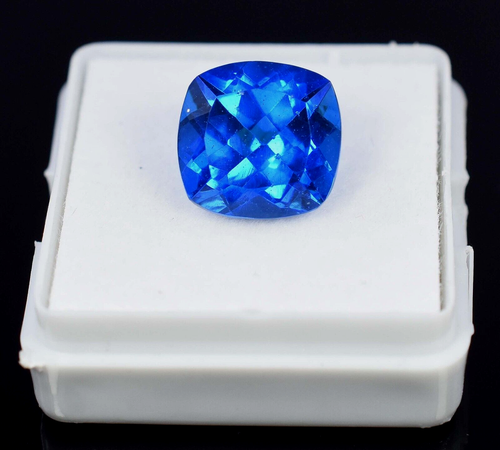 Grandidiérite Verte-bleue Naturelle De Madagascar – 7 X 3.5 Mm – 0.60 Ct