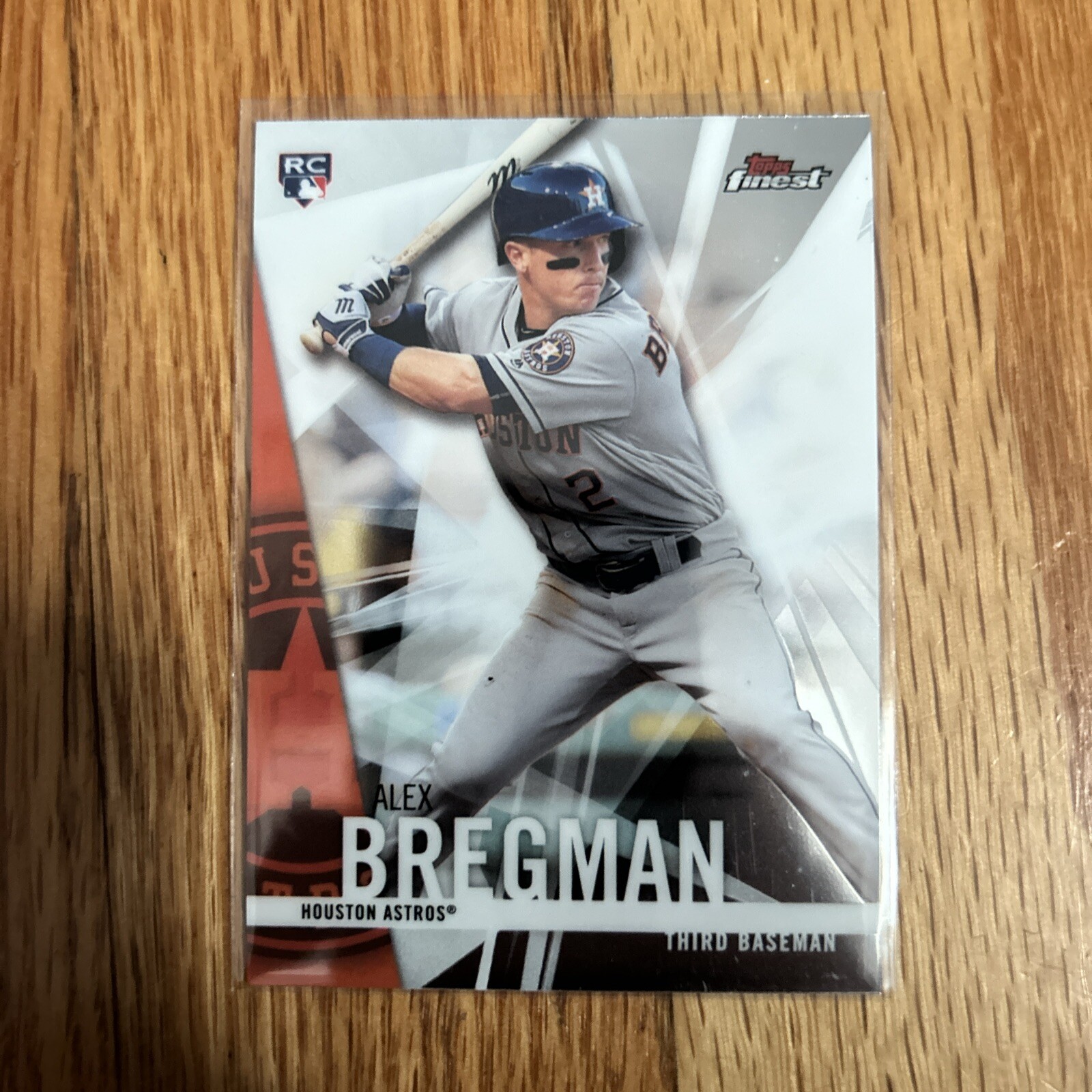 2017 Topps Finest - #89 Alex Bregman (RC)