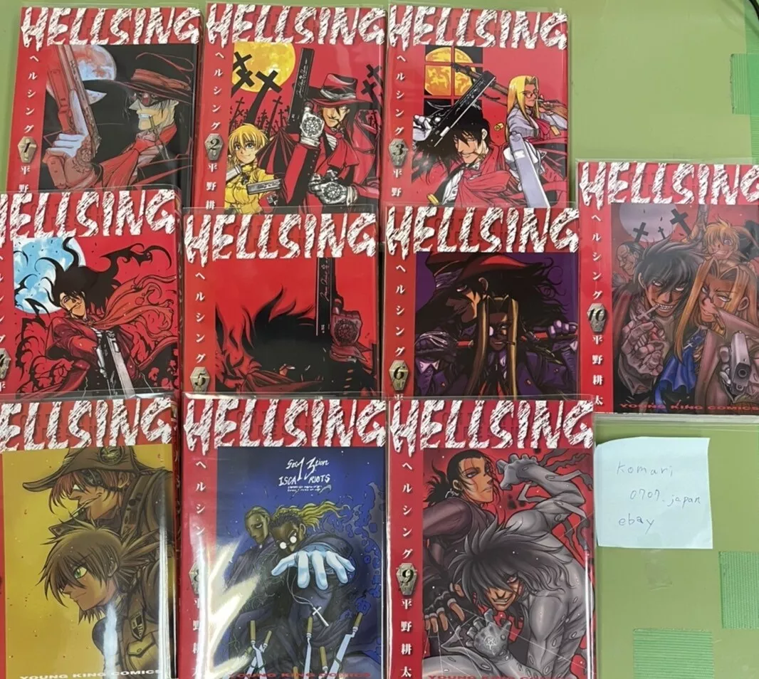 Coleção: Hellsing (Nova Edição: Vol. 01 ao 10)