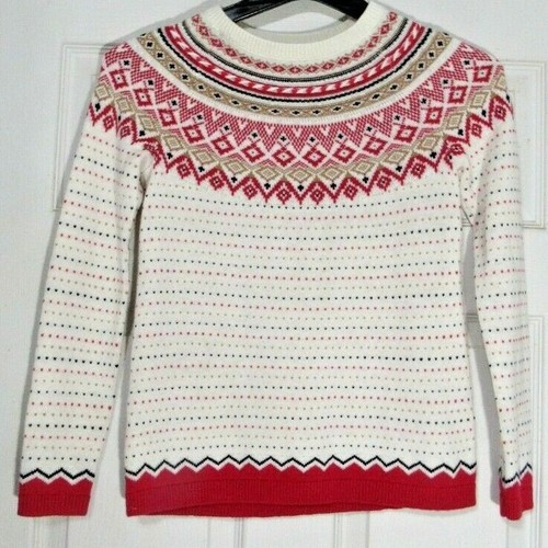 WOMEN'S TALBOTS L/S PULLOVER LAMBSWOOL 