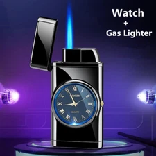  Multifunctional Electronic Watch Cigarette Lighter  Multi-Purpose LED Flashing 
