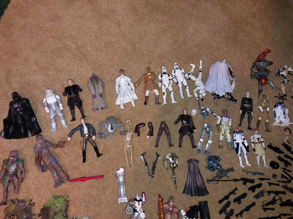 star wars action figures lot 3.75 Clone Wars. Etc - Image 3 of 3