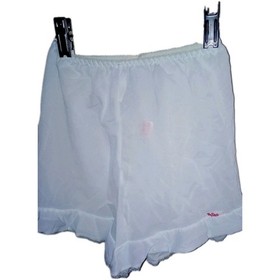 Vintage Triumph Rare Sheer Ruffle Nylon Panties Briefs Bloomers Mint Green S/M
