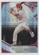 2019 Panini Chronicles Phoenix Hyper Prizm 91/299 Mike Trout #8 qf6