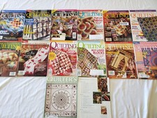 American Patchwork Quilting Magazine 14 Issues Vintage 90s-2000s Quilter Lot