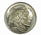 1 Troy Ounce - Buffalo / Indian Head .999 Fine Silver Round #7