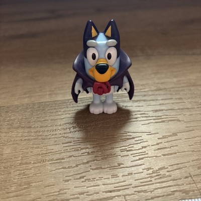 Bluey Vampire Removable Cape Halloween Costume Toy Figure