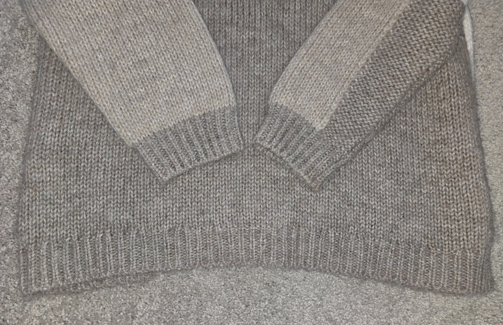 💕JOHNNY WAS Patchwork Oversized Pullover Alpaca … - image 3