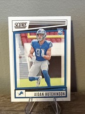 Aidan Hutchinson 2022 Score #307 Rookie RC Detroit Lions