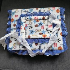 Baby Boy/Girl Scrapbook Photo Album Brag Book Keepsake Book Expandable Beauty 
