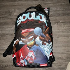 SPRAYGROUND LIMITED EDITION SOULJA BOY ON THE RUN BACKPACK