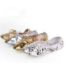 Women Men Girls Boys Ballet Soft Sole Dance Slipper Yoga Flat Gymnastics Shoes