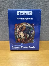 Puzzles Up Floral Elephant Premium Wooden Puzzle Size: Large A/3 New