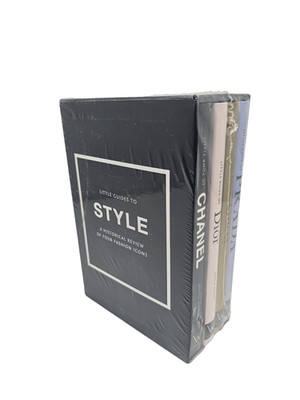 Little Guides to Style 4 Book Box Set Chanel Dior Gucci Prada Fashion History HC