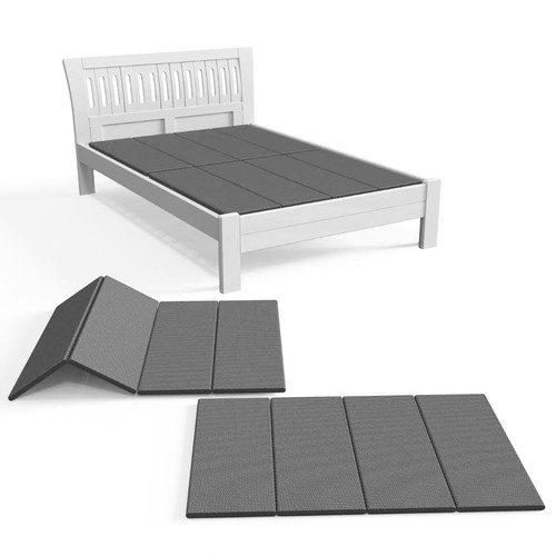 Light and Thin Bunkie Board, Folding Spring Box,King Size 60x80'', Large Doub...