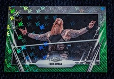 WWE 2026 Topps Chrome Logofractor Edition Erick Rowan /99 Green Logofractor