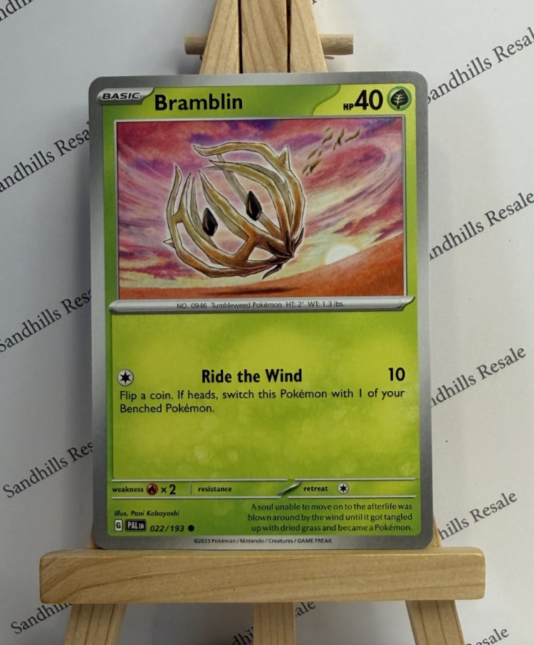 Pokemon TCG * Bramblin * 022/193 * Paldea Evolved * Common * 2023 | eBay