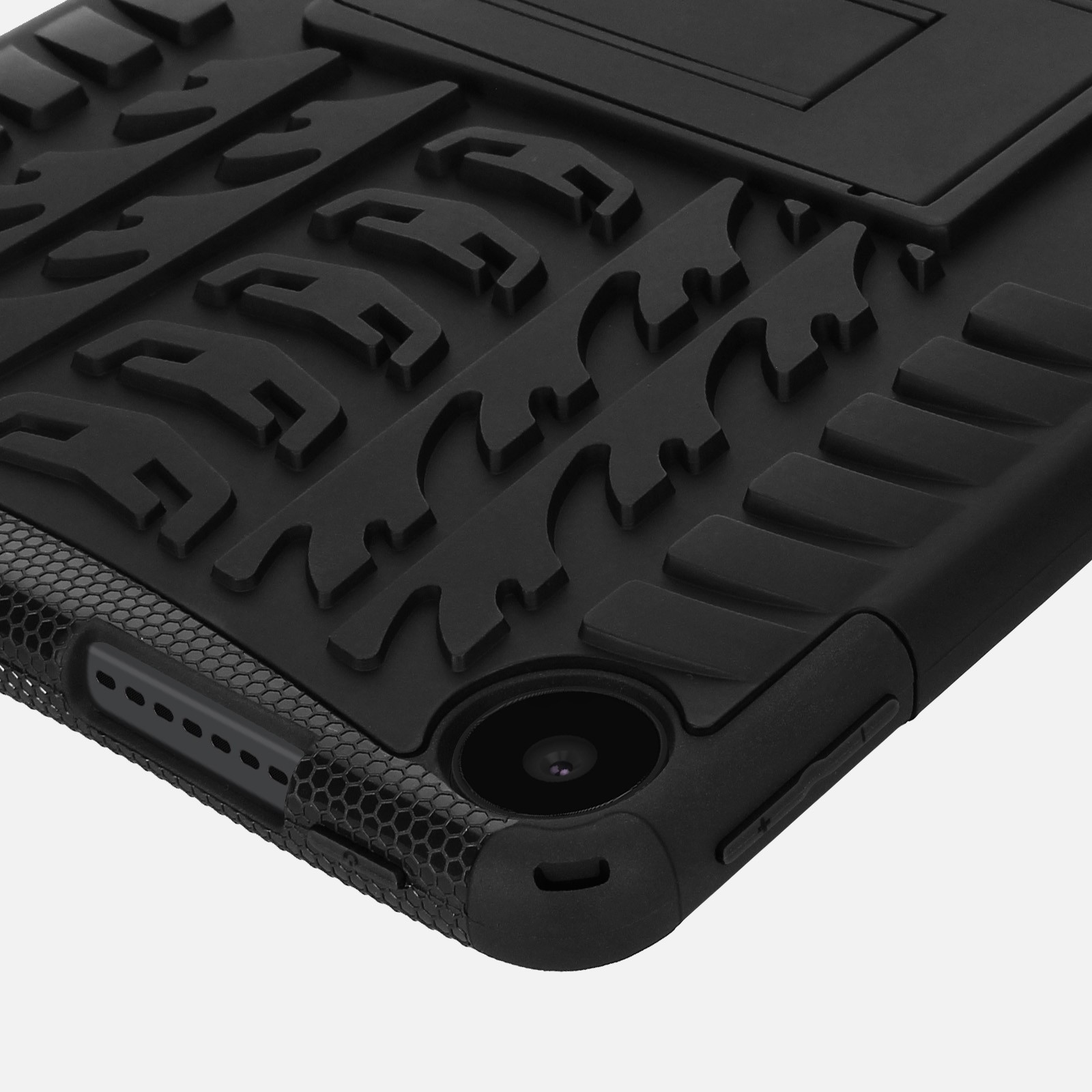 Housse de protection Pad et étui rigide noir avec support pour tablette - 4