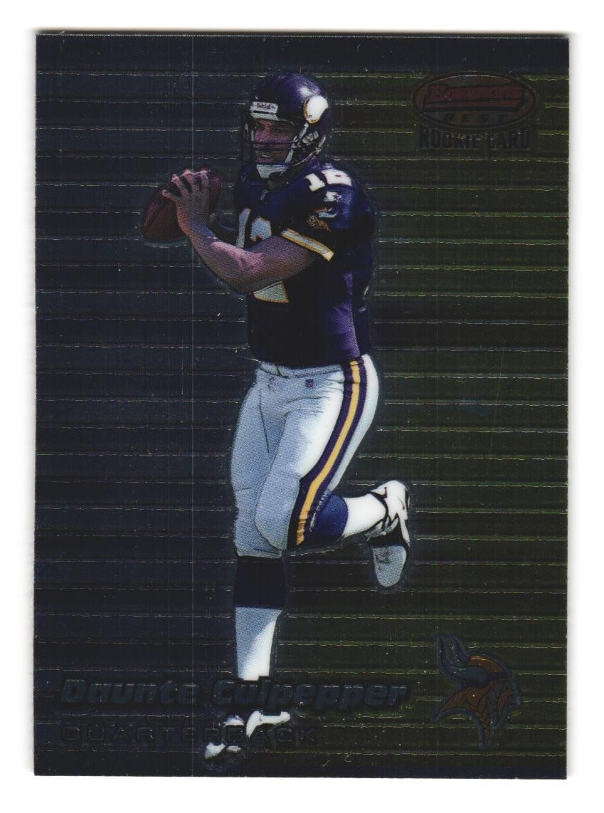 1999 Bowman's Best #107 Daunte Culpepper Minnesota Vikings Rookie Card