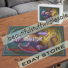 1000 piece jigsaw puzzle Dragon Mythical fantasy crystal