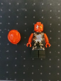 Genuine Lego Ninjago Airjitzu Kai Minifigure Possession 70739 Red Fire Ninja