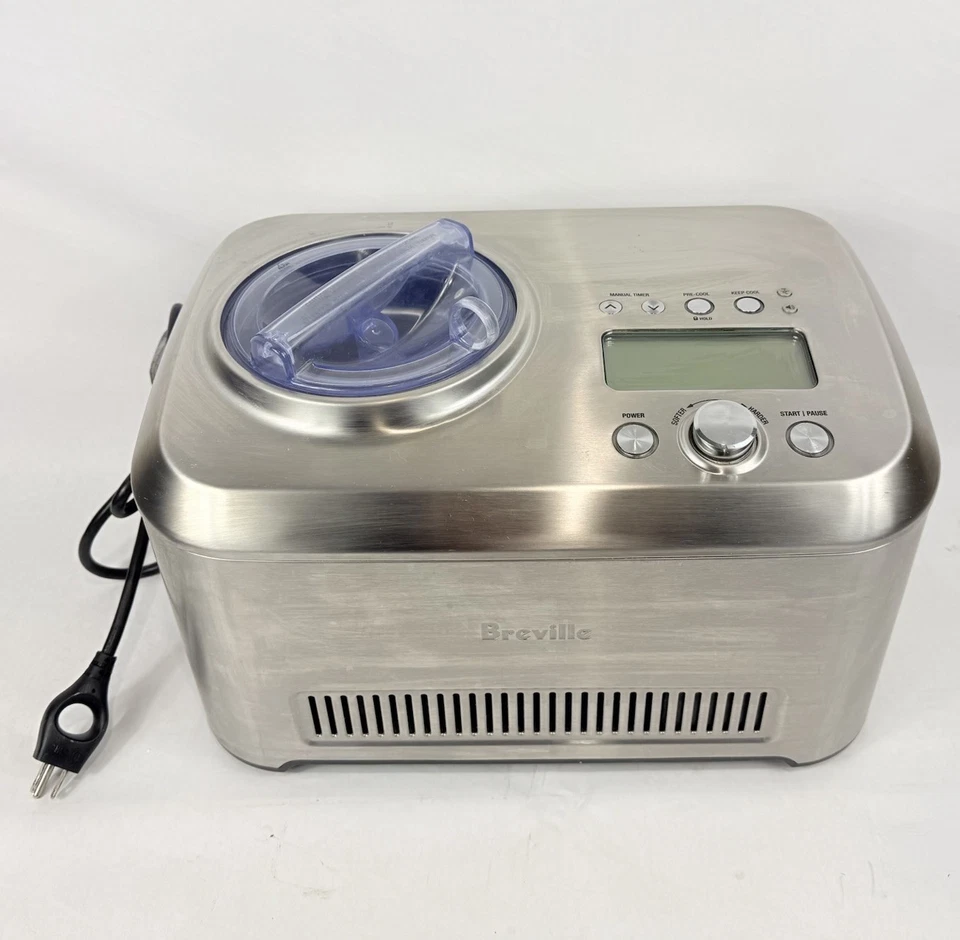 Heladera Breville BCI600XL/B de acero inoxidable ideal sin paleta sin cubo Foto 2 de 4