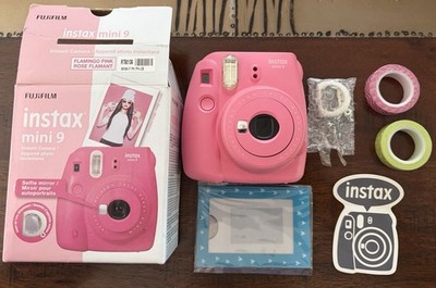 Fujifilm Instax Mini 9 Instant Film Camera - Flamingo Pink