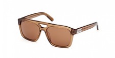 Gcds GD0058 Shiny light brown 56/16/140 UNISEX Sunglasses