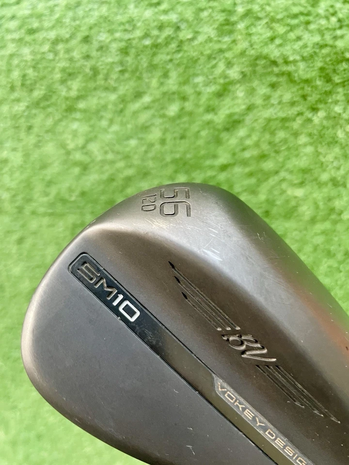 Titleist Vokey SM10 Mazza da golf uomo nera sabbia zeppa 56 12D zeppa flessibile mano destra - Immagine 4 di 4