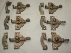 as-is Damaged antique window sash locks lock keeper lot Victorian hardware* NOTE
