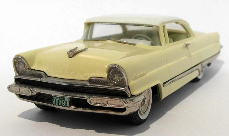 Brooklin escala 1/43 BRK99 - 1956 Lincoln Premier 2Dr amarelo/branco - Imagem 3 de 4
