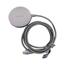 Nn5U UGREEN - Magnetic Wireless Charger for iPhone 17 - 12 / Airpods Magsafe Gry