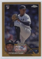 2023 Topps Chrome Update Gold Refractor 3/50 Jhony Brito #USC81 my8