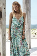 Spell Sayulita Frill Dress Size S