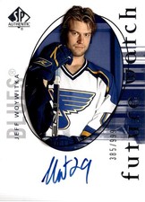 2005-06 SP Authentic #187 Jeff Woywitka #/999