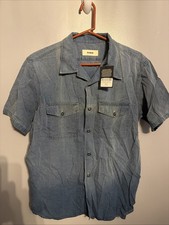 Buck Mason Men  s Medium L040 Hammerhead Utility Shirt