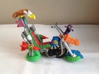 Vintage TMNT Teenage Mutant Ninja Turtles Leo's Turtle Trike Vehicle