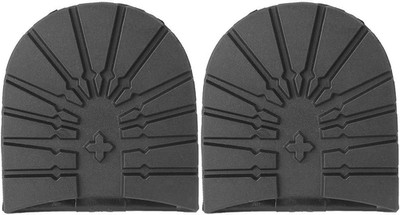 a Pair Boot Heel Replacement Pads, Non-Slip Shoe Sole Protector, Rubber Sole Pro