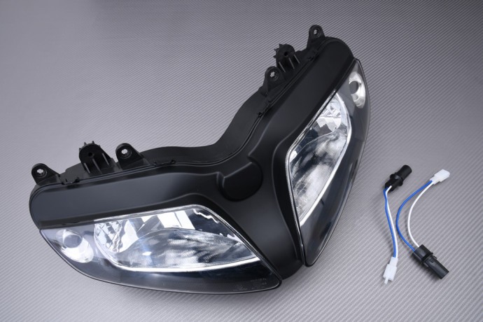 Phare avant pour réparer Suzuki SVS 1000 remplacement optique après chute 2003-2007