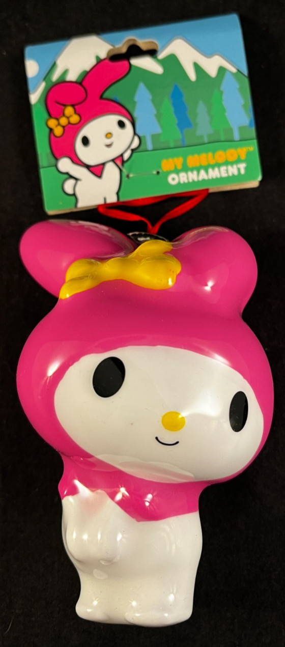 Hello Kitty - My Melody - Ornament - Approx 4" High - Shatterproof - Sanrio