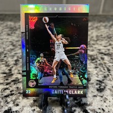 Caitlin Clark 2025 Panini Caitlin Clark Chronicled #34 Card Holo Foil