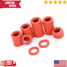 Sanpaint 40 Pieces Garden Hose Washers Rubber Washers Seals, Fit All Standard 3/