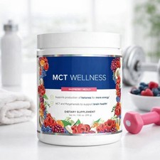 Gundry MD MCT Wellness Powder Raspberry Medley Flavor Energy & focus supplements