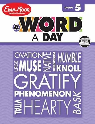 A Word a Day Grade 5 Buch EVAN MOOR EDUC PUBL