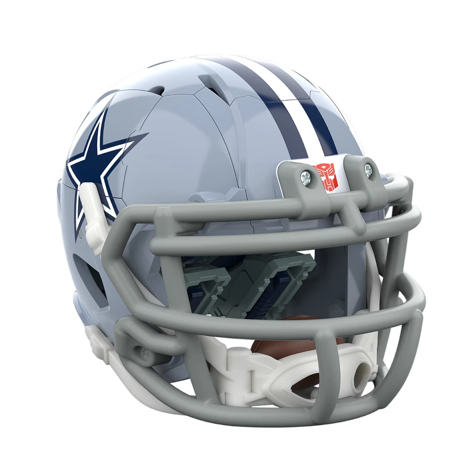 Transformers NFL Collaborative Deluxe Dallas Cowboys Starblitz Helmet 251201 - Image 3 of 4