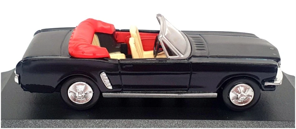 NewRay 1/43 Scale Diecast FM-48387 - Ford Mustang - Black - Image 3 of 4