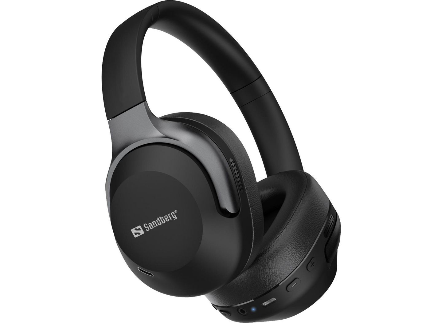 Sandberg Wireless Travel Headset ANC (Kabellos), Gaming Headset, Schwarz - Bild 2