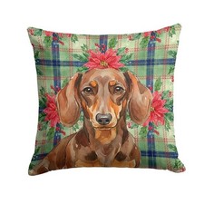 Carolines Treasures WDK8592PW1414 Unisex Adult Chocolate  Tan Dachshund Chri...